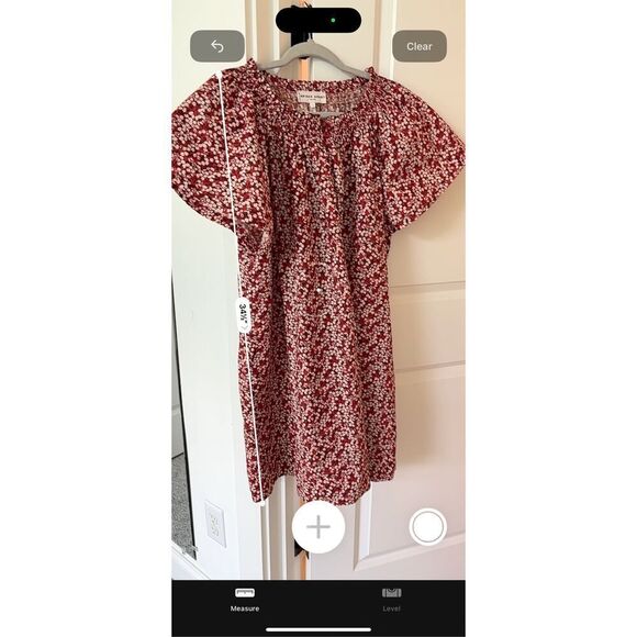 NWOT Apiece Apart Deia Mini Dress In Mango Bouquet, $312 Med - Picture 6 of 7